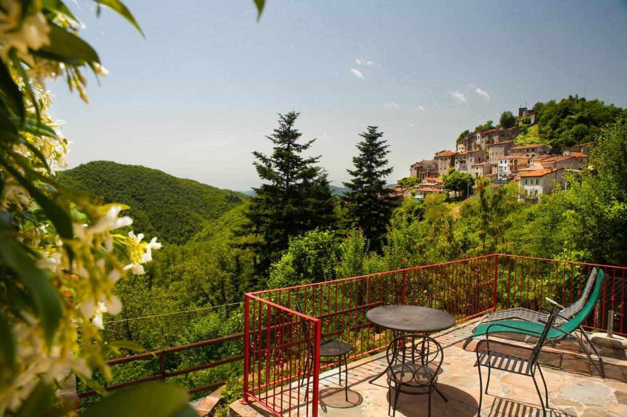 Deliziosa Casetta Sull'Appennino Toscano Montefegatesi エクステリア 写真