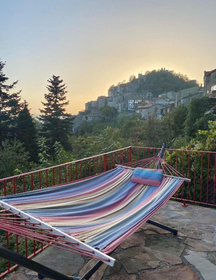 Deliziosa Casetta Sull'Appennino Toscano Montefegatesi エクステリア 写真
